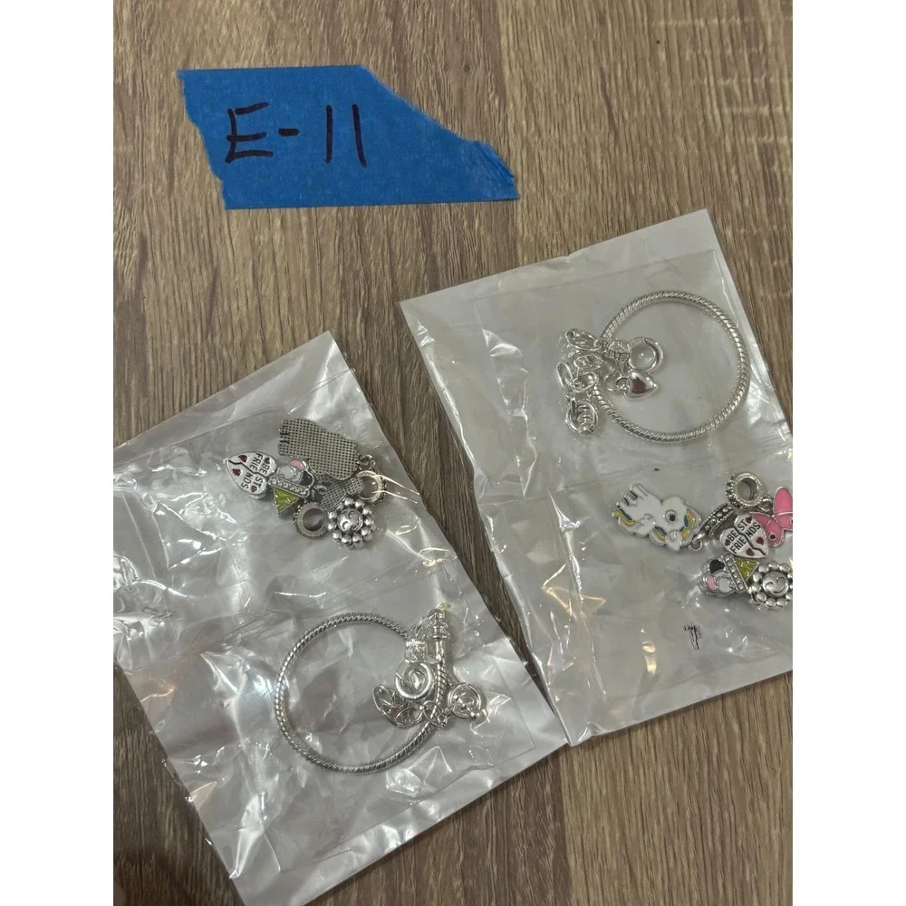 Kids 5 PR Charms and Bracelet- Set of 2